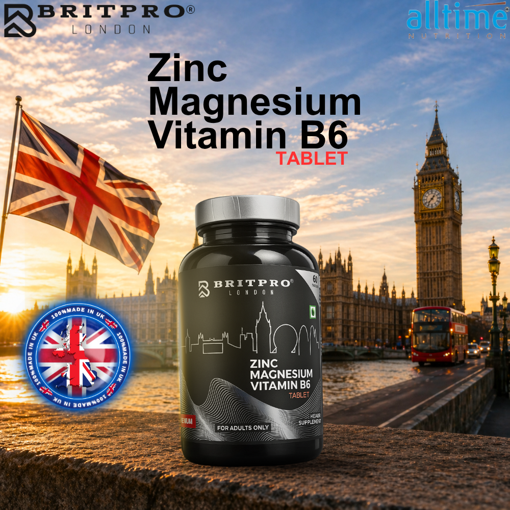 BRITPRO London Zinc Magnesium Vitamin B6 - Tablet