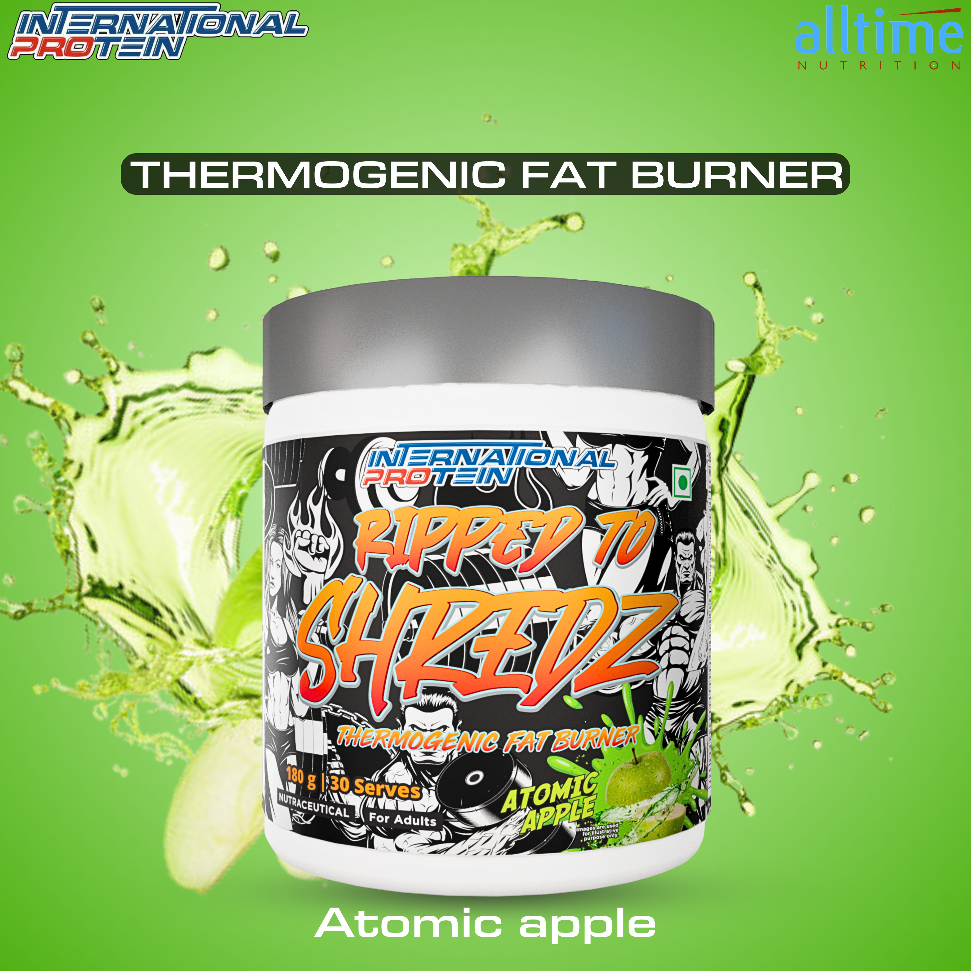International Protein Ripped to Shredz -180g