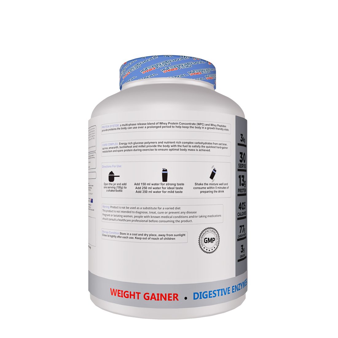 INTERNATIONAL PROTEIN HEAVY WEIGHT MASS GAINER ( INDIA )