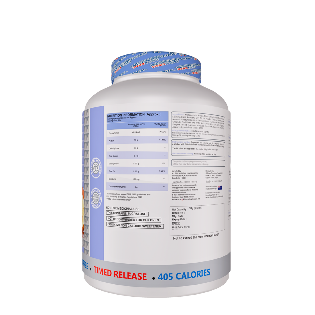 INTERNATIONAL PROTEIN HEAVY WEIGHT MASS GAINER ( INDIA )