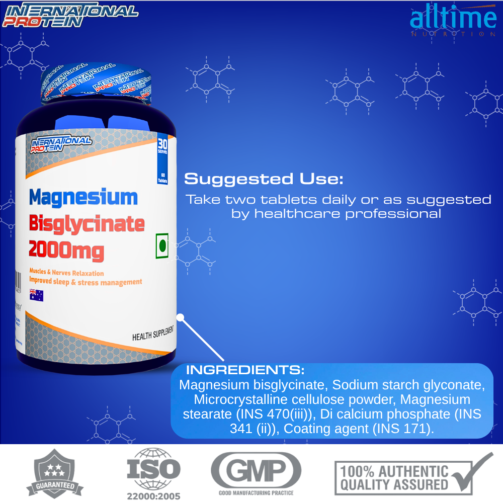 International Protein Magnesium Bisglycinate 2000mg