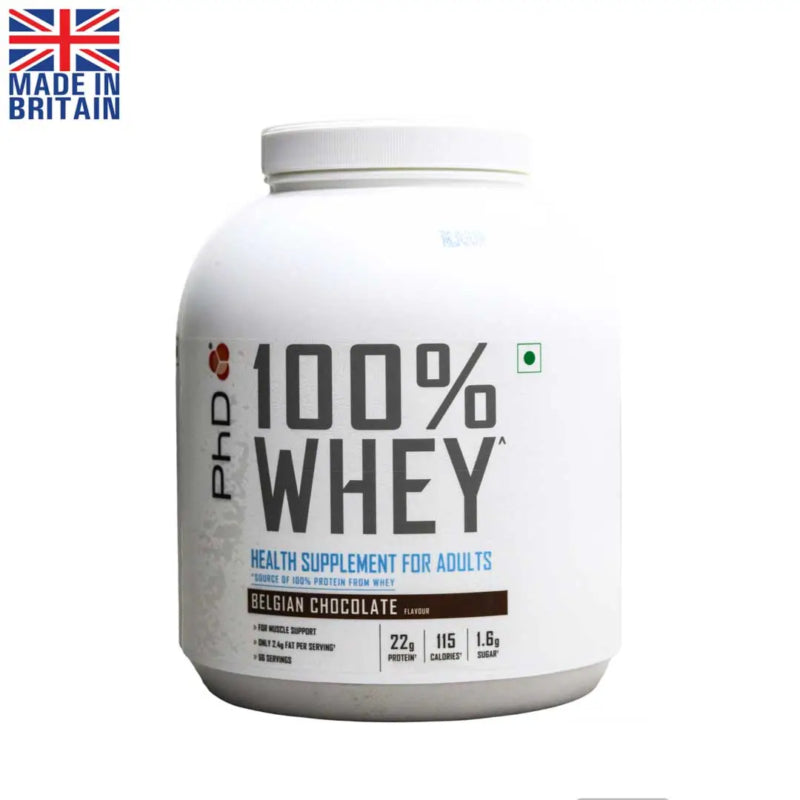 PHD 100% WHEY TUB 2KG