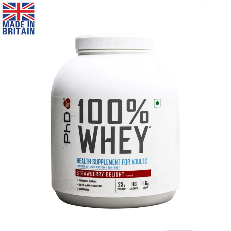 PHD 100% WHEY TUB 2KG