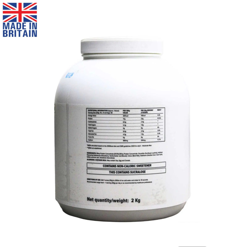 PHD 100% WHEY TUB 2KG