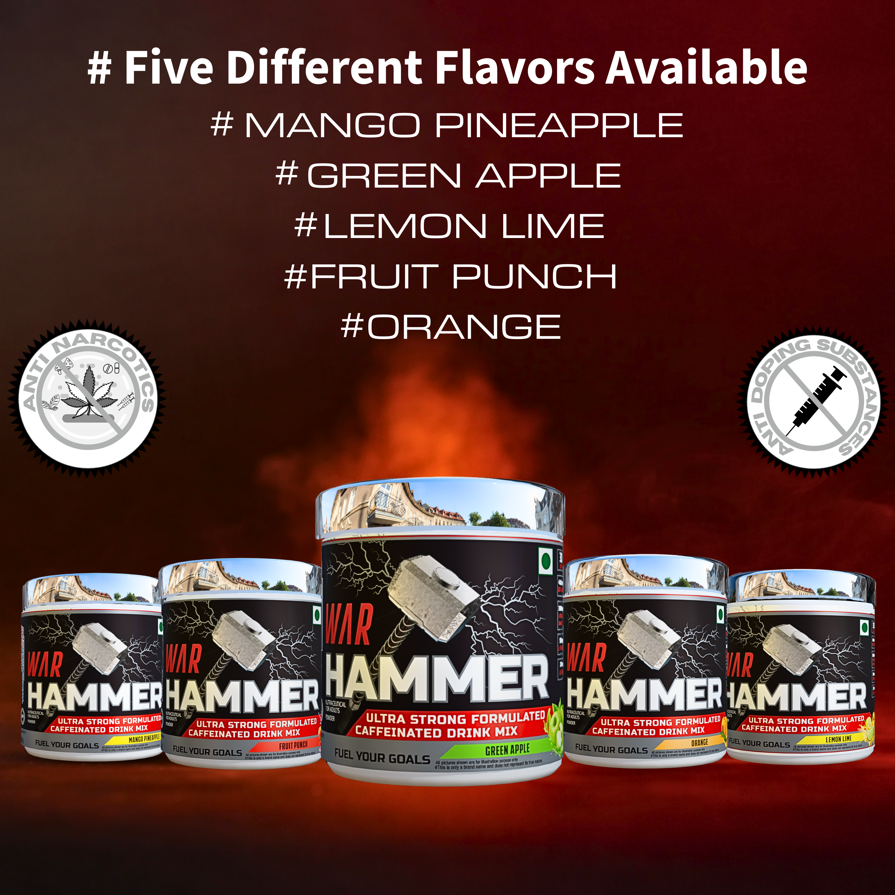 International Protein War Hammer – High Stim Pre-Workout