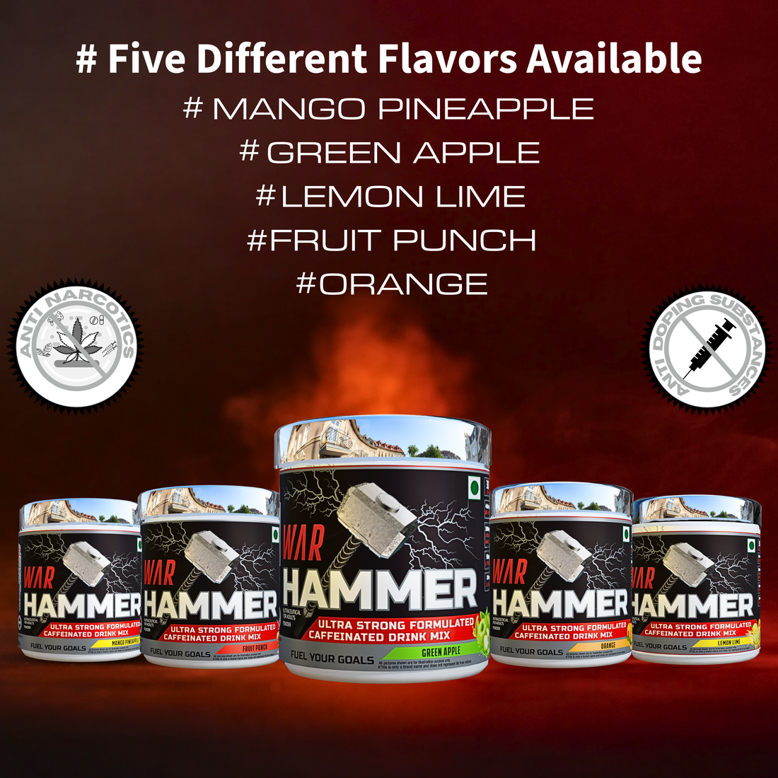 International Protein War Hammer – High Stim Pre-Workout